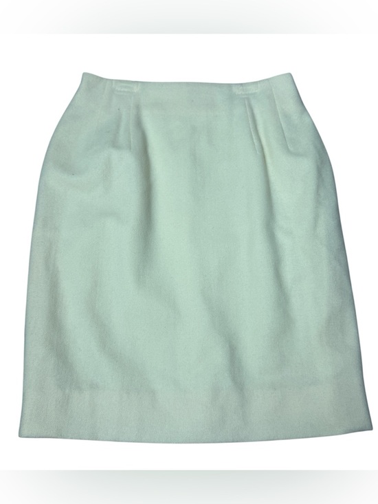Savannah Dresses & Skirts - Vintage wool skirt Savannah cream pencil skirt